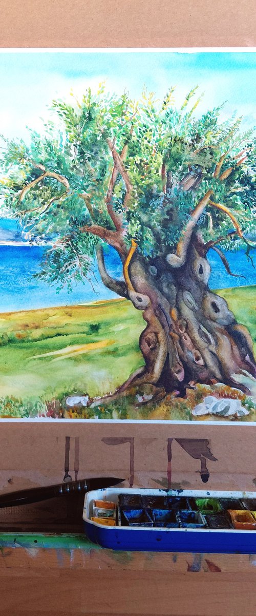 SEA BREATH IN THE BRANCHES by Zoran Mihajlović Muza