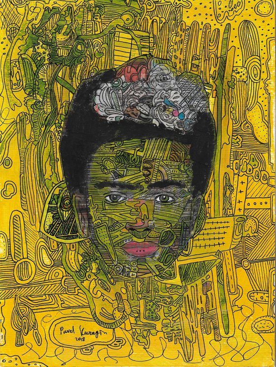 Portrait of Frida # 38