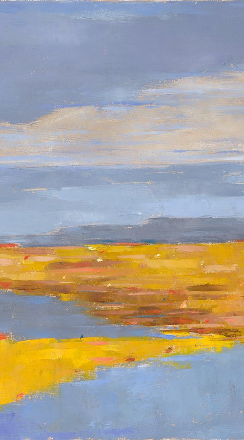 Blooming fields 1 by Kestutis Jauniskis