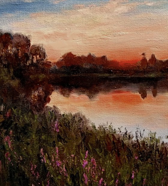 Evening by the lake
