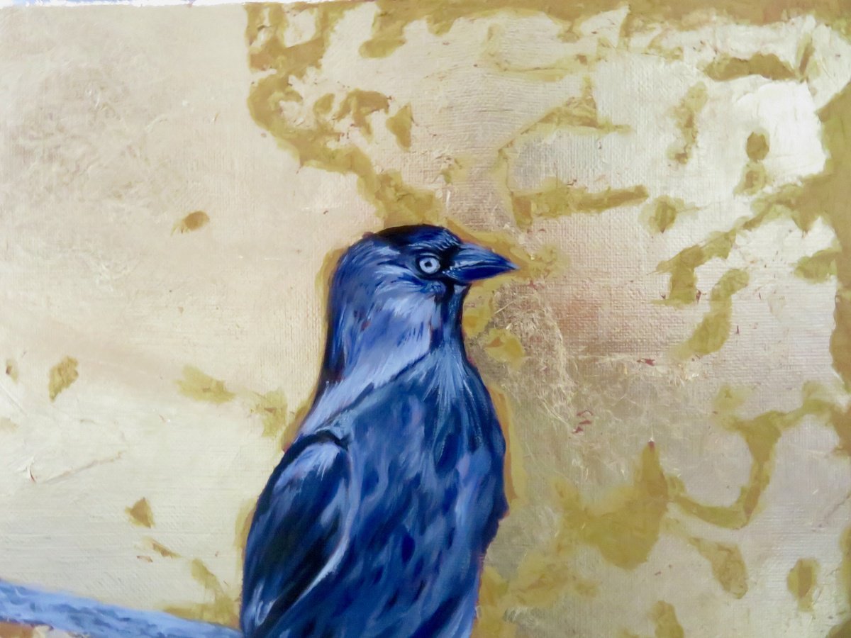 Photorealistic Animal Oil Painting By Anne Zamo, 12 X 12, The Decision, Original Artwork