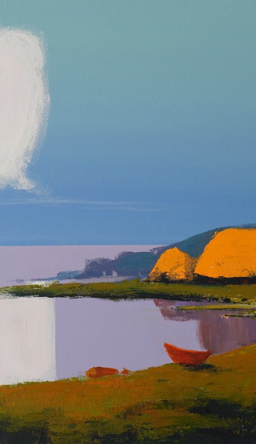 Moon Over the Amber Hills by Bohdan Katolyk