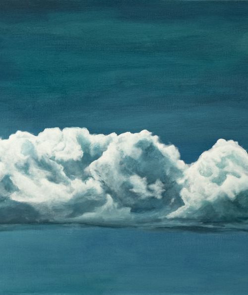 Clouds over Bewl Water by Amy Devlin