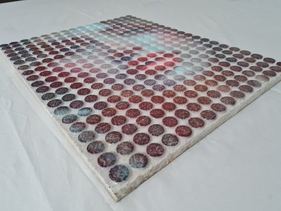 In your thoughts (n.717) - Dot Art series