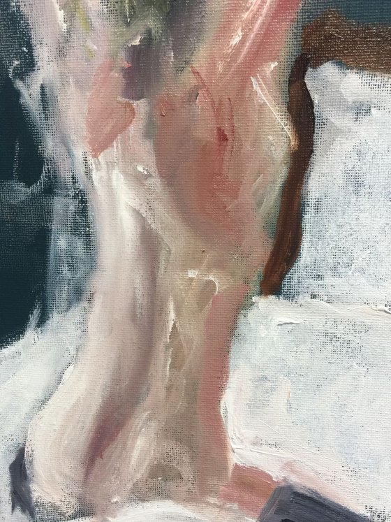 Nude Back Woman