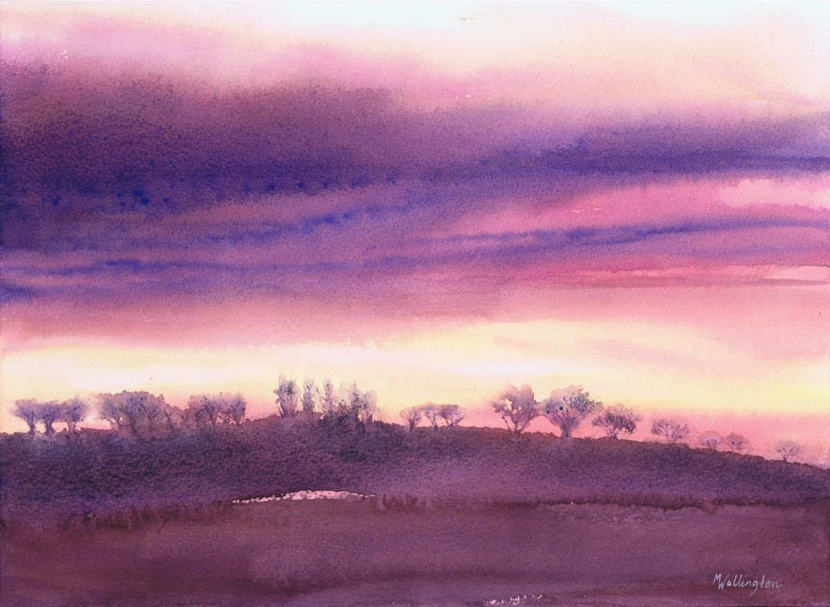 Mauve Sunset by Michele Wallington