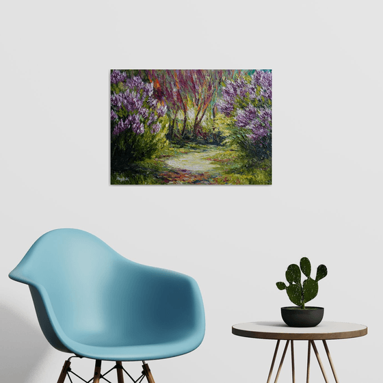 Through Blooming Garden