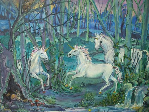Unicorns. by Valerie Reffold