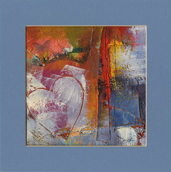 Moments in Life 2 - Framed Oil & Mixed Media by Kathy Morton Stanion