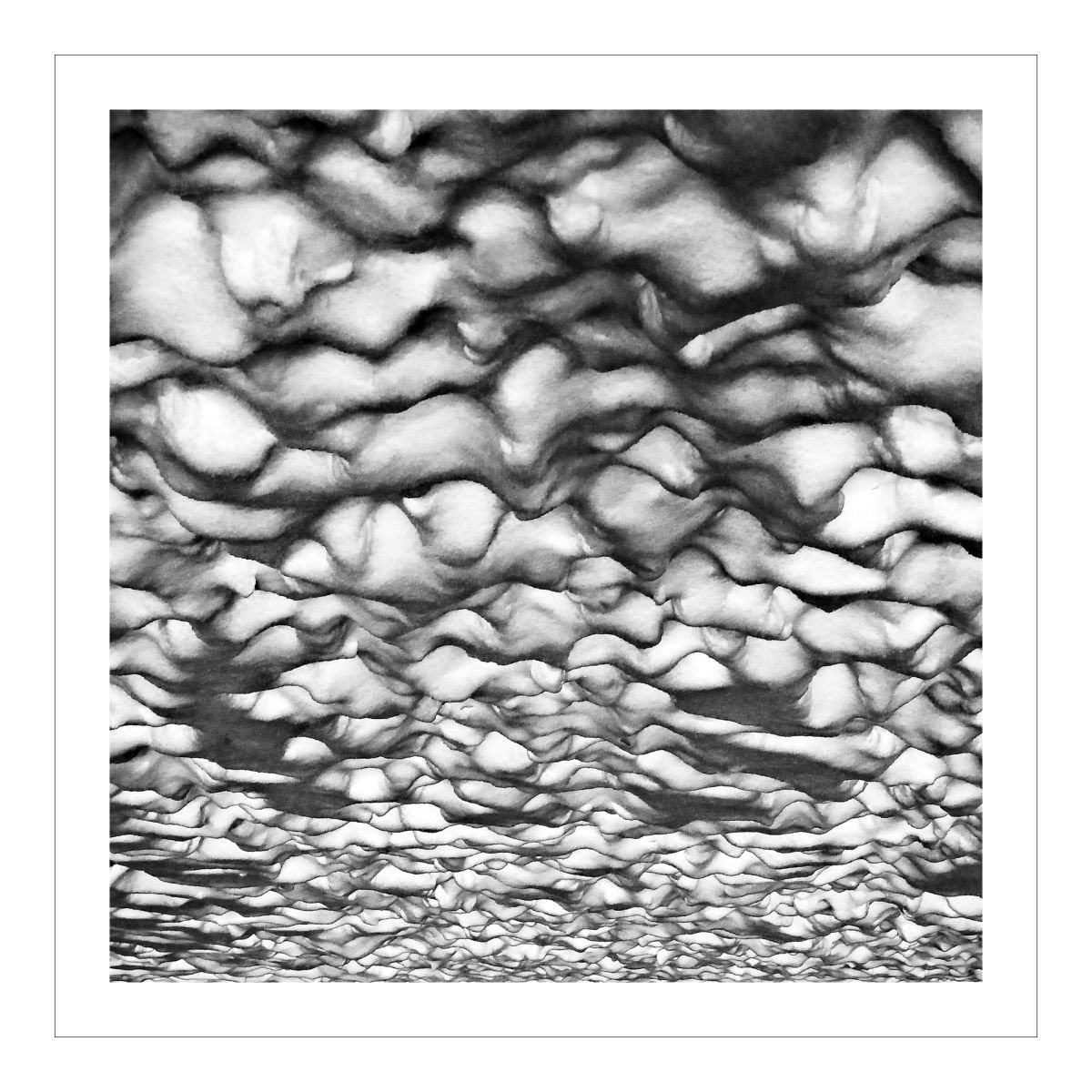 Abstract Photograph By Beata Podwysocka, 20 X 20, Undulation, Original Artwork