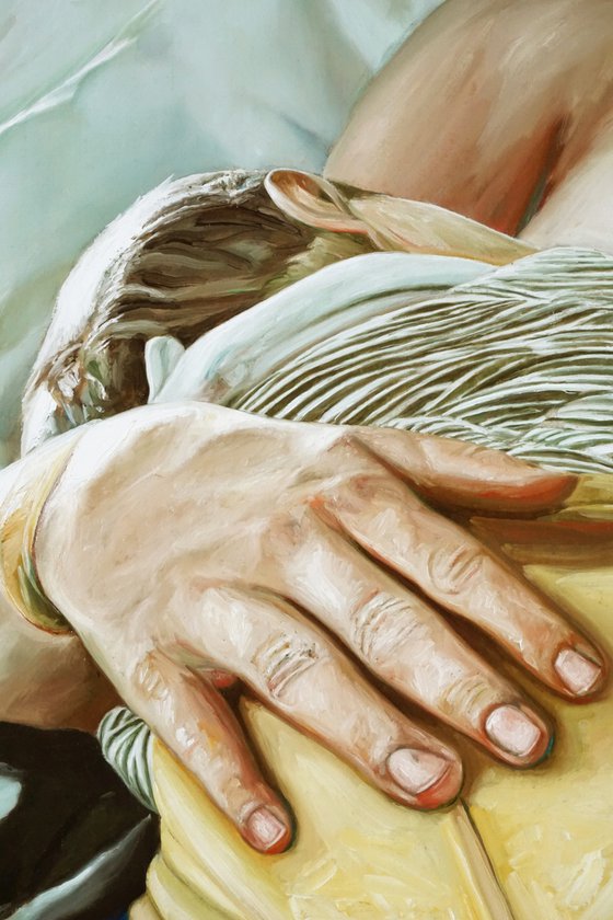 Wonder Woman nursing