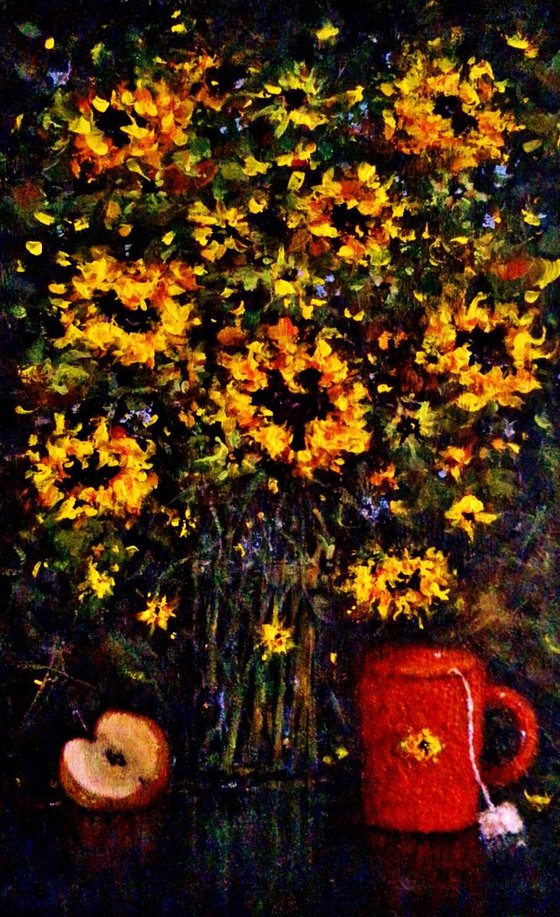 Sunshine in a vase /gift idea/free shipping in USA