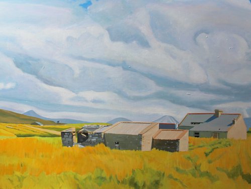 Meenacladdy Landscape (Donegal) by Emma Cownie