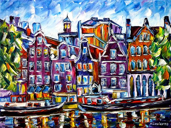 The houses of Amsterdam