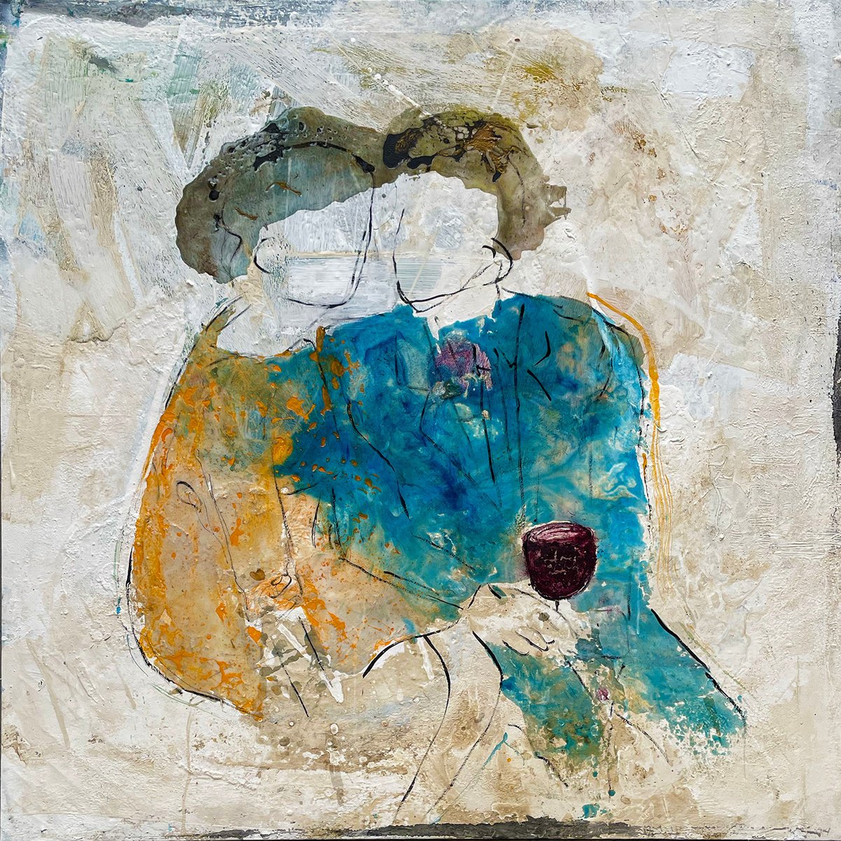 Perimetro Infinito N 20 By Giusy Lauriola, 39 X 39, Artwork For Sale On Artfinder