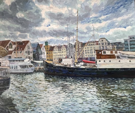 At the Bergen pier
