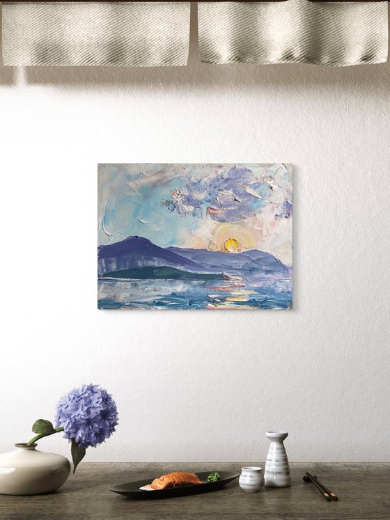 Blue Lagoon Sunrise Study