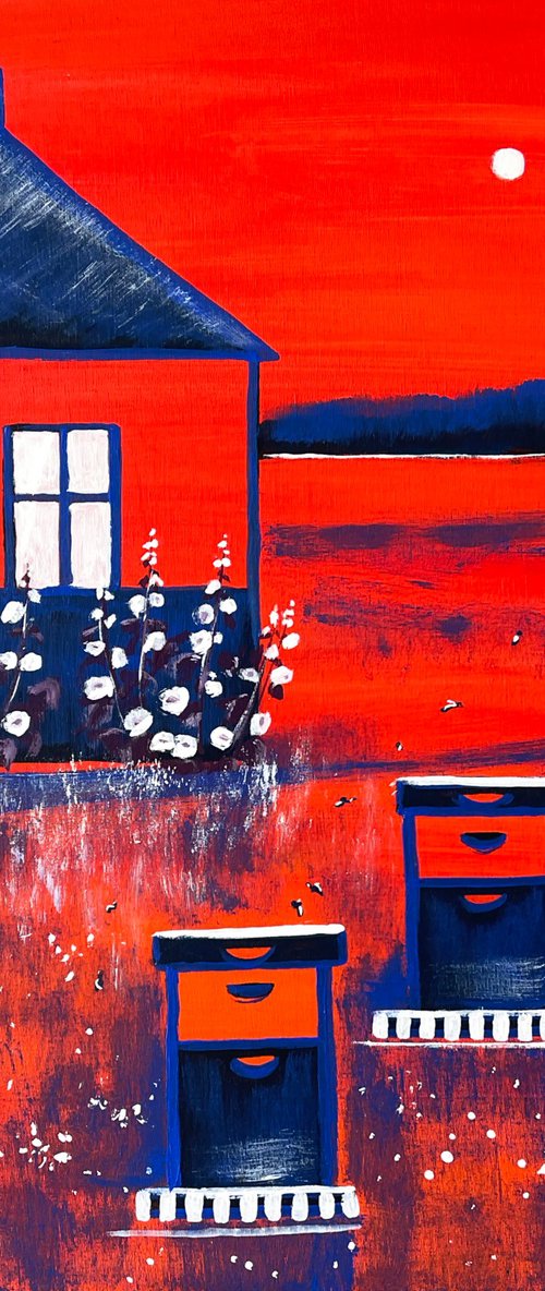 Bees are buzzing by Olesya Bay