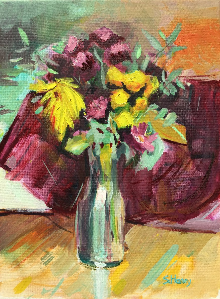 March Flowers by Sandra Haney