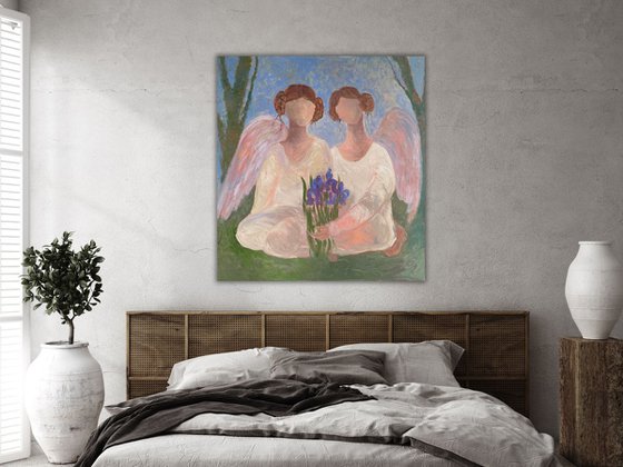 Angel Painting - Secret Garden Story