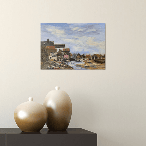 Wells Norfolk, an original ‘plein air’ oil painting