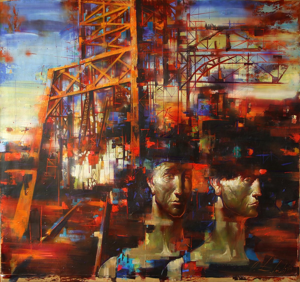 INDUSTRIAL MOTIVE (2020) by Alexandr Dobrodiy