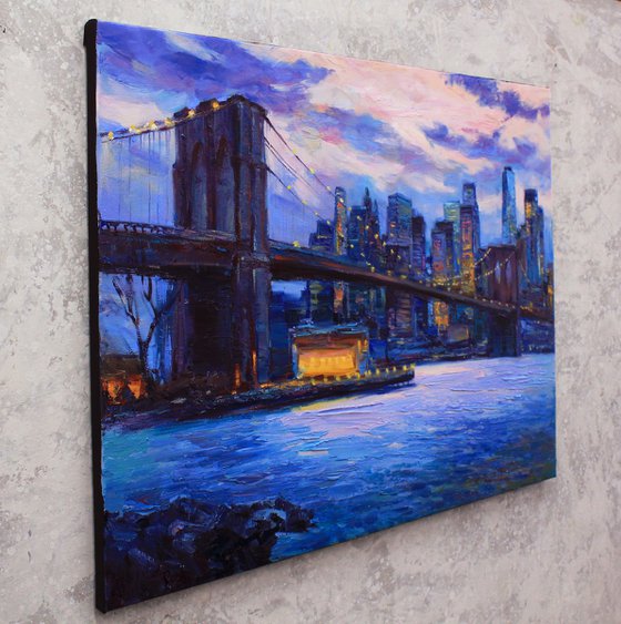 Brooklyn Bridge. New York City