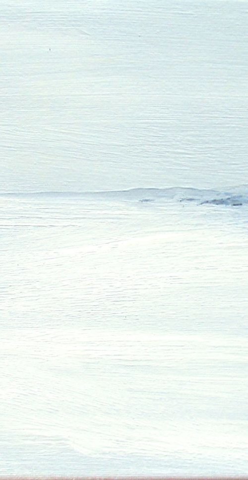 small oil winter landscape, gift by Laura Spring