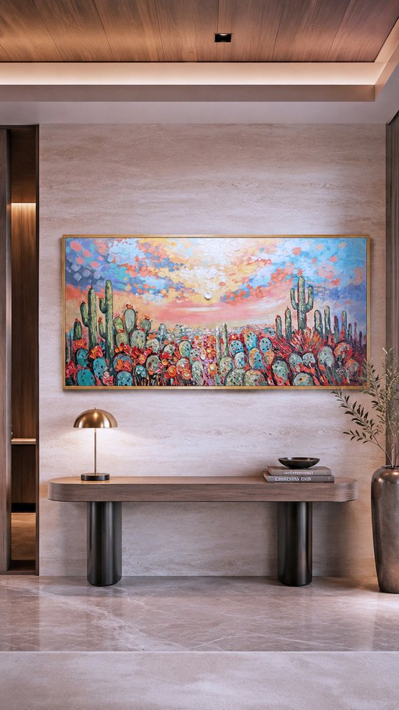 Desert Blooming Sunrise