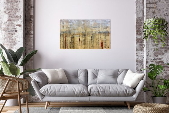 Transmission  - Abstract Art - Acrylic Painting - Canvas Art - Stretched Canvas - Abstract Painting - Industrial Art