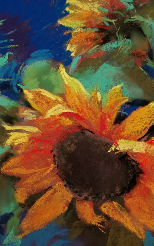 Sunflowers #3`22 by Silja Salmistu