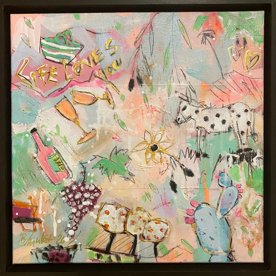 Life loves you No.1/26 (framed)