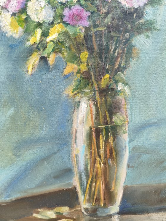 Bouquet in a vase