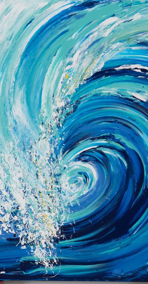 Wave Series - The Channel Summer 2019 by Annette Spinks