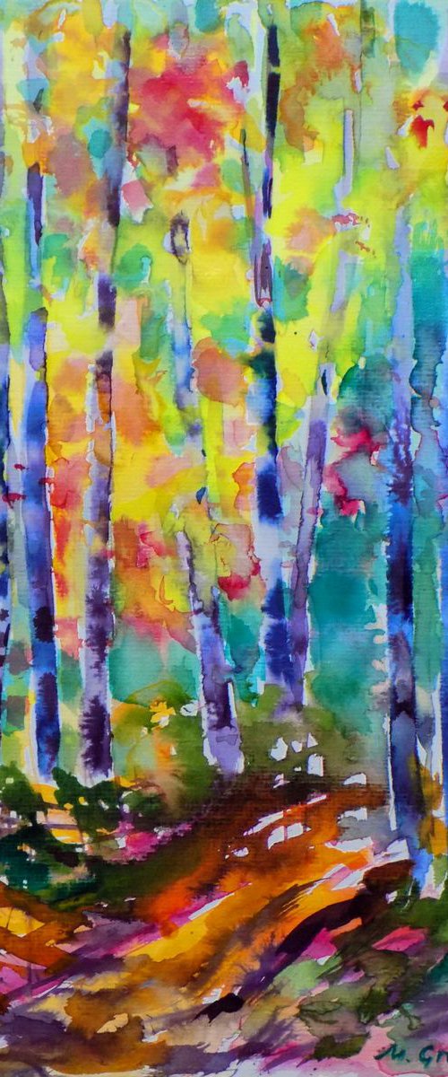 Autumn light by Maja Grecic