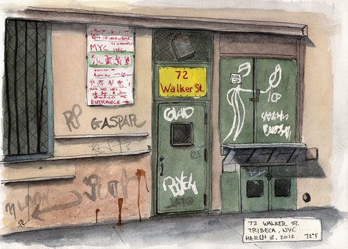 Walker Street Factory, TriBeCa, NYC by Peter Koval