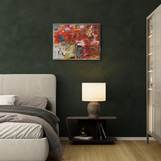 Vivid Impressions, original abstract