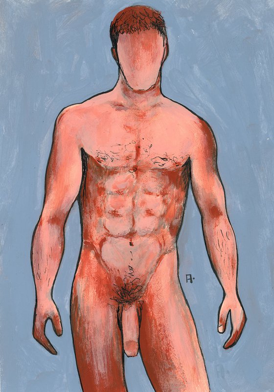 Male Nude Miniature 1