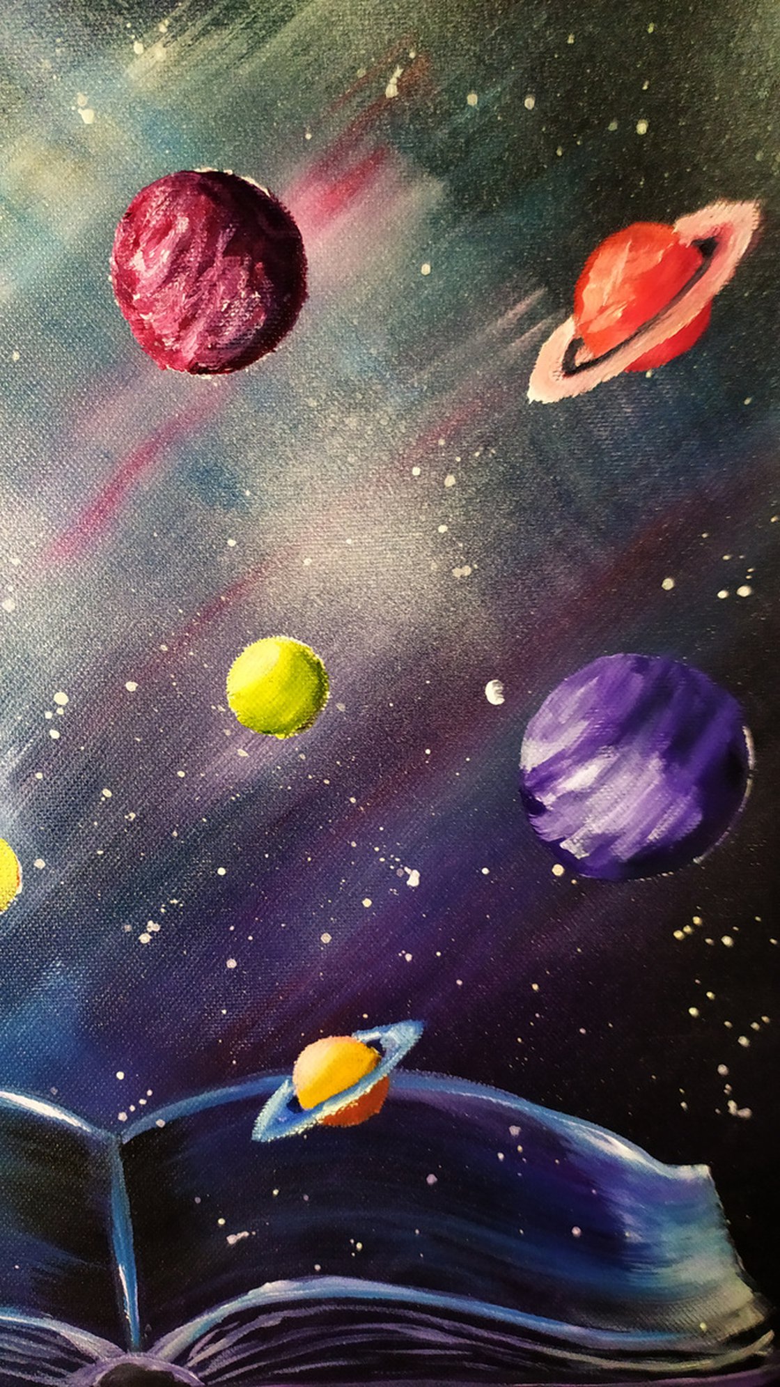 universe painting