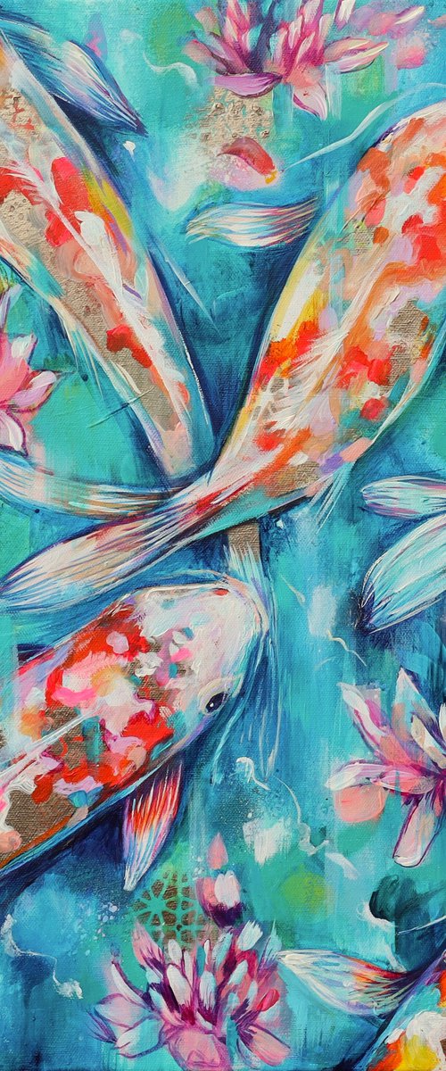 Lotus Garden by Sian Storey