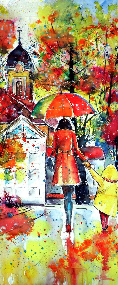 Autumn in my town II by Kovács Anna Brigitta
