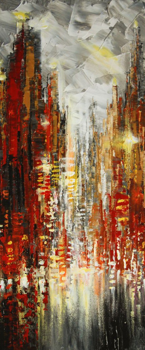 "Brownstone Towers" by Tatiana Iliina
