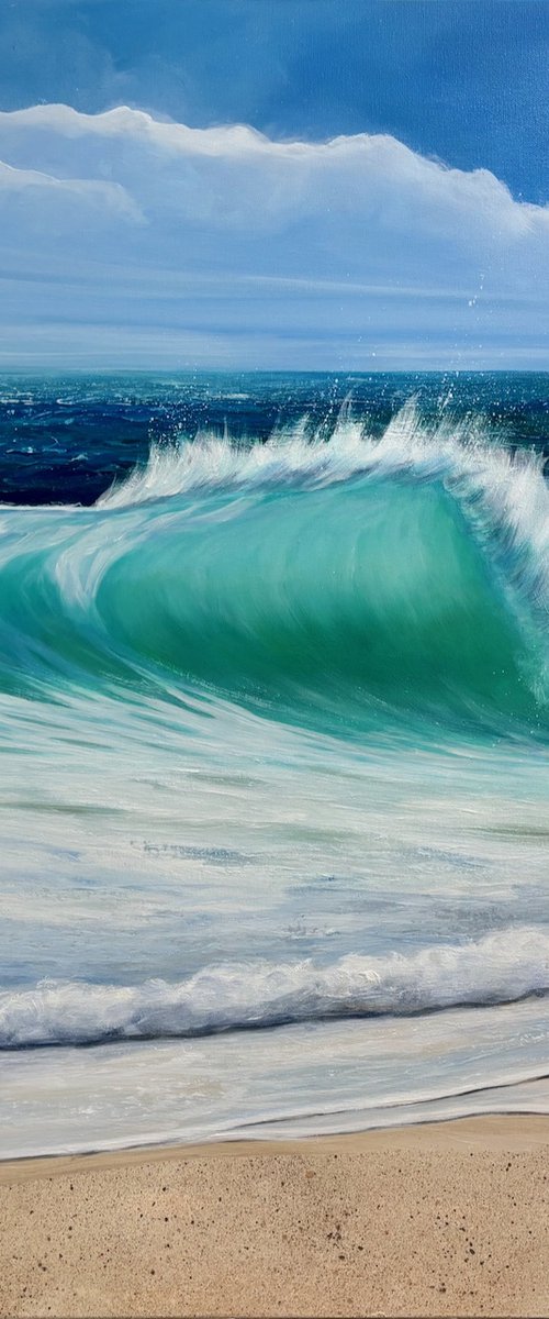 Sea Waves II by Catherine Kennedy