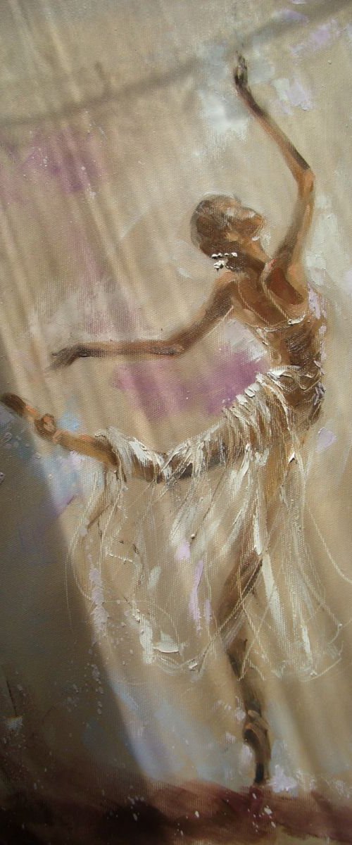 " BALLET - in light " by Monika Luniak
