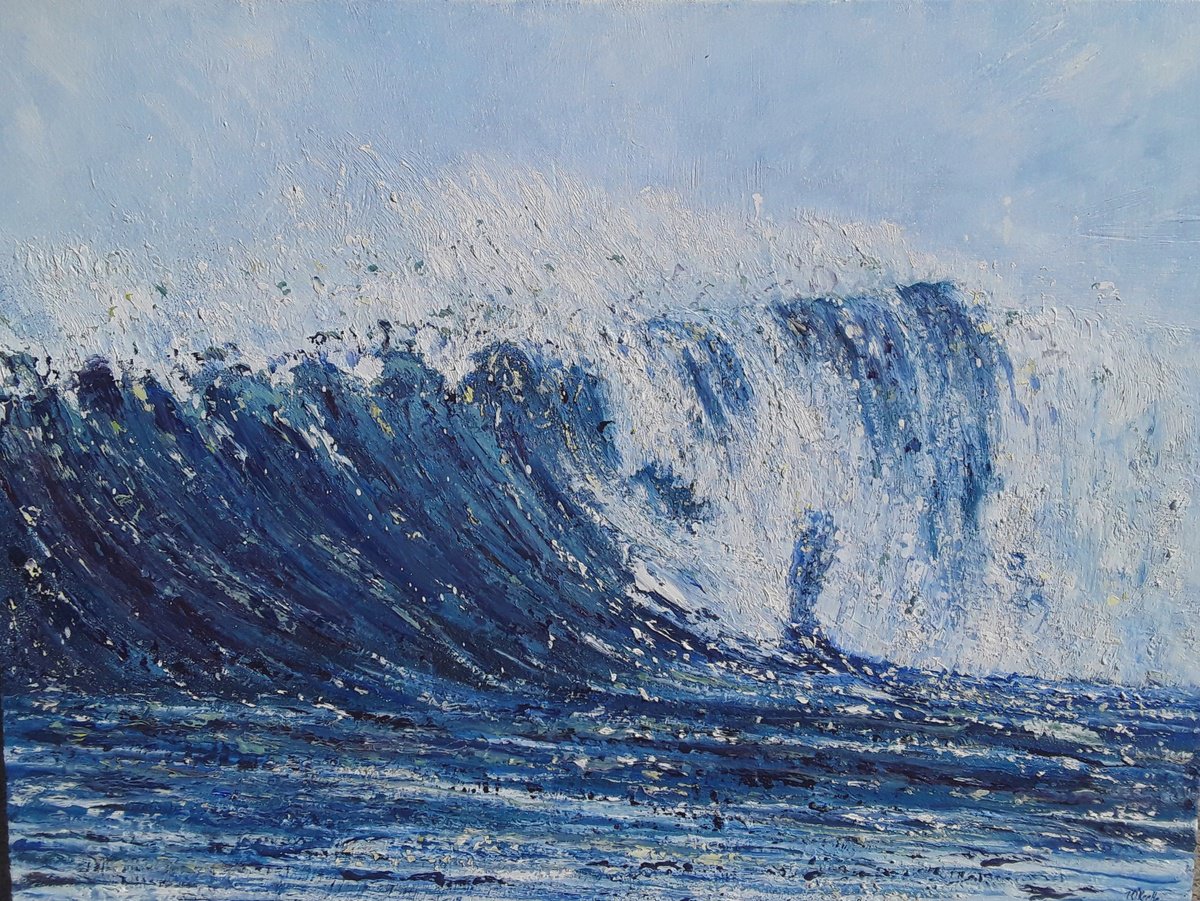 The Blue Wave By Therese O
