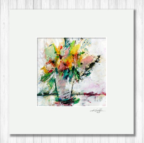 Floral Daydream 2 - Floral Watercolor Painting by Kathy Morton Stanion by Kathy Morton Stanion