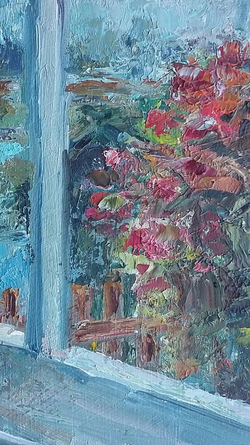Autumn in the village by Elena Klyan