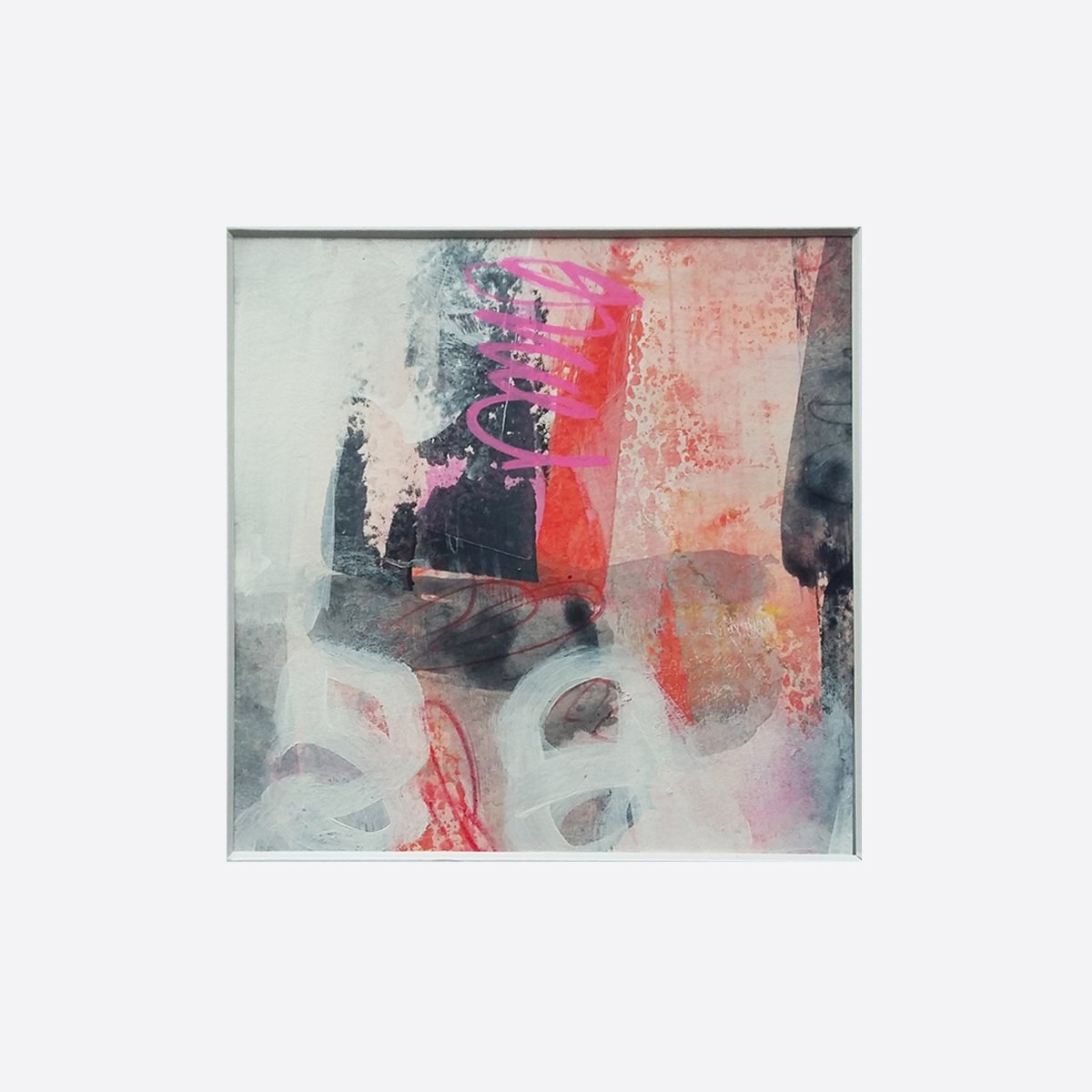 Blush #9 (original abstract painting) by Carolynne Coulson