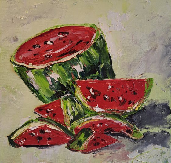 Watermelon stilllife