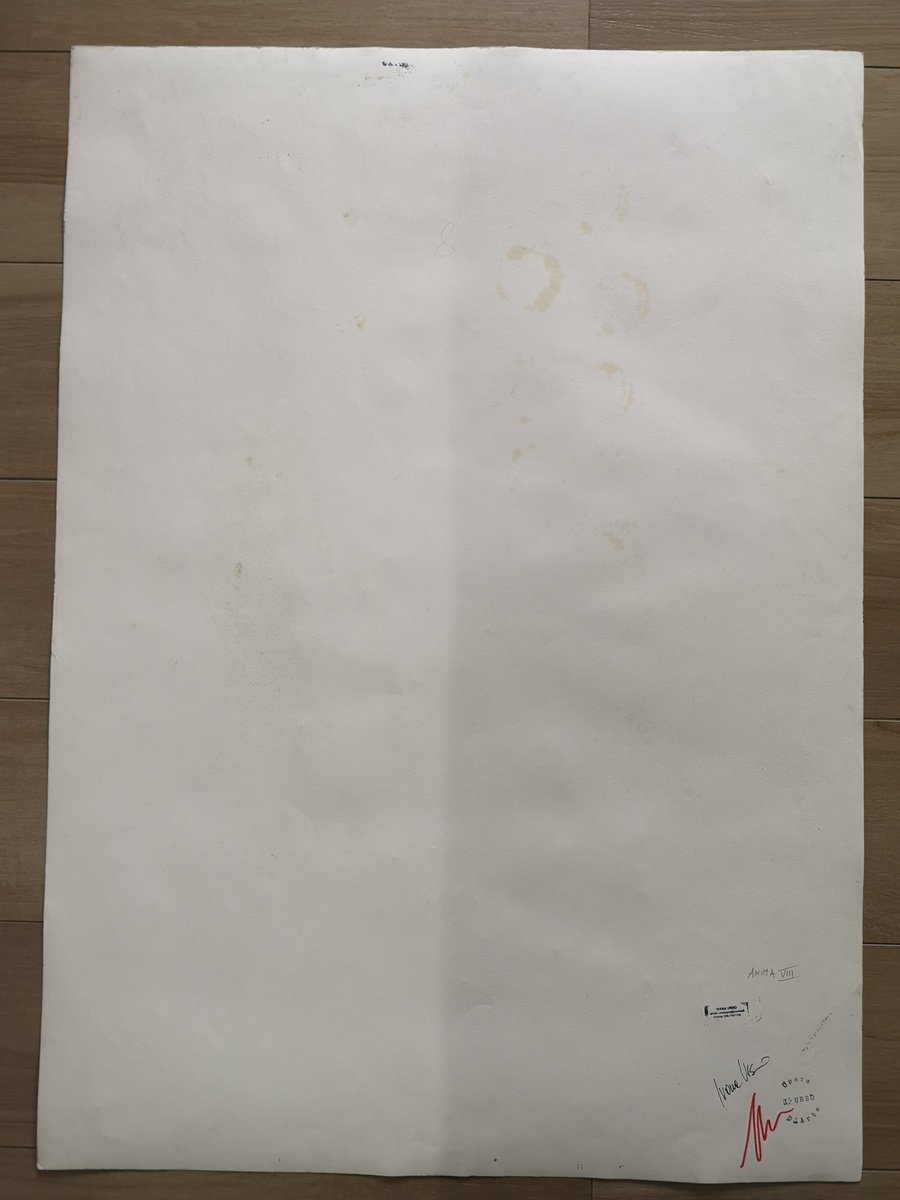 Abstract Painting By Ivana Urso, 28 X 39, Soul Viii, Original Artwork